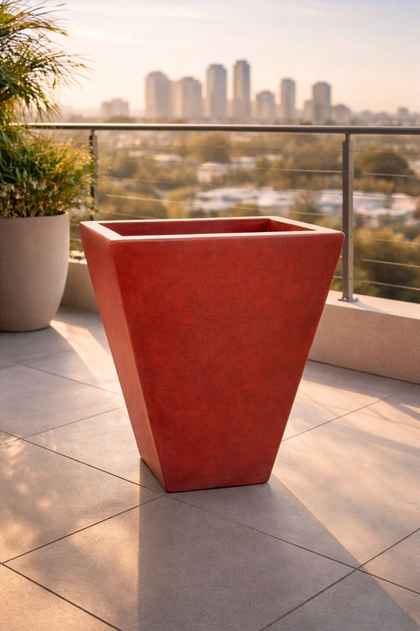 Modern Triangle-Shaped Pot